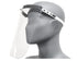 Face Shields | Reusable | 25 Per Box - Eddie's Hang-Up Display Ltd.