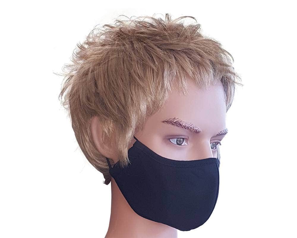 Deluxe Face Masks | Fabric | 3 Per Pack - Eddie's Hang-Up Display Ltd.