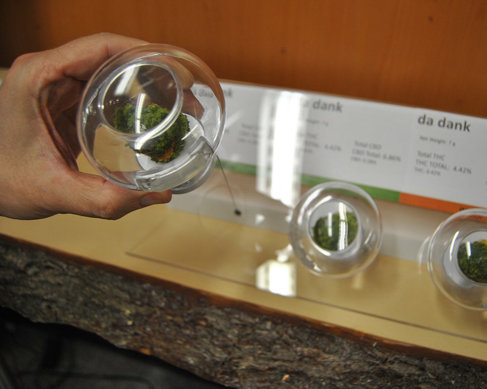 Aroma Orb™ Display Ramp | Acrylic - Eddie's Hang-Up Display Ltd.
