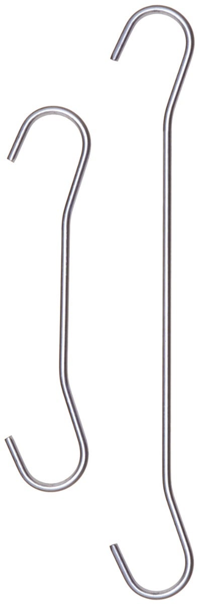 Double Ended Thin Hooks | 4" to 48" - Eddie's Hang-Up Display Ltd.