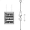 Easy Slide Looped Hanging Cable - Eddie's Hang-Up Display Ltd.