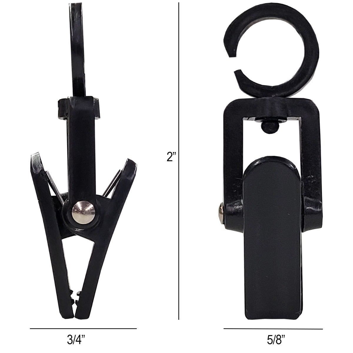 Clever Clip for 1/4" Wire | 100 Pk - Eddie's Hang-Up Display Ltd.