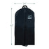 non-woven garment bag showing dimensions
