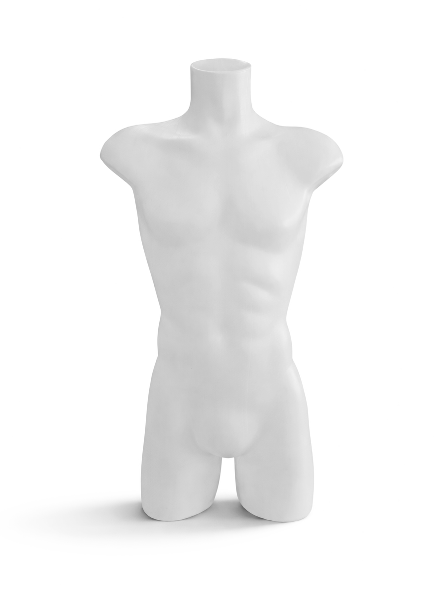 Endurable Male Mannequin Torso Display - Eddie's Hang-Up Display Ltd.
