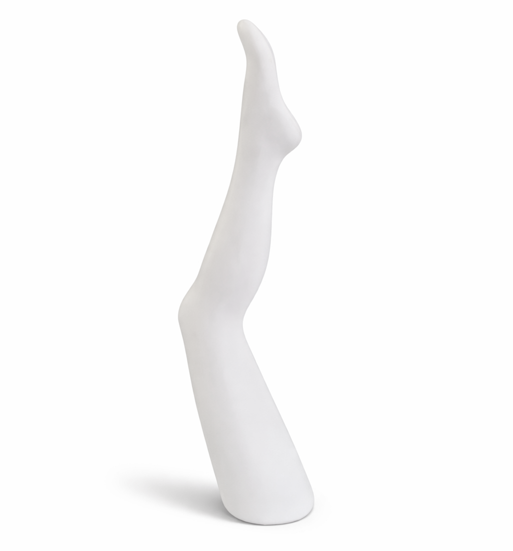 Mannequin Leg | Full Length Hosiery Display Form  | 32" - Eddie's Hang-Up Display Ltd.