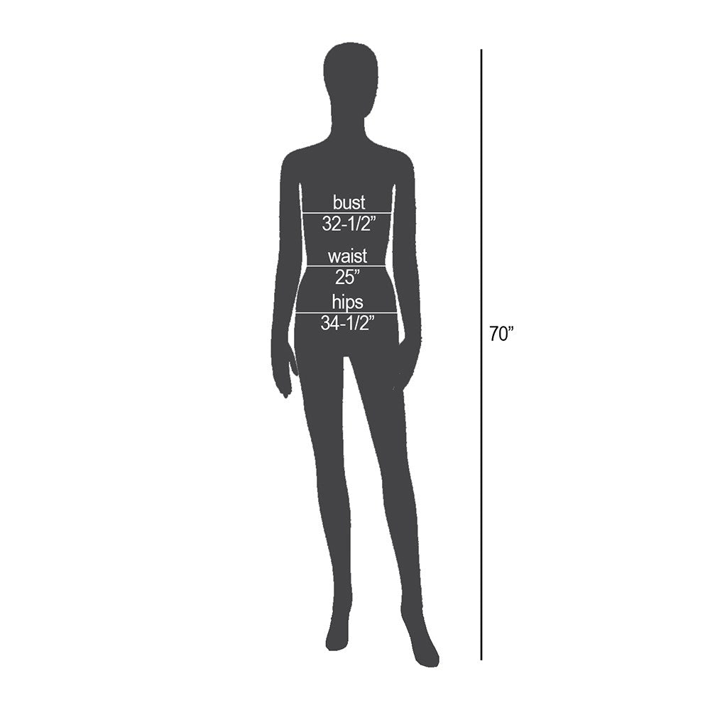 Abstract Female Mannequin With Pointed Toe - Eddie's Hang-Up Display Ltd.