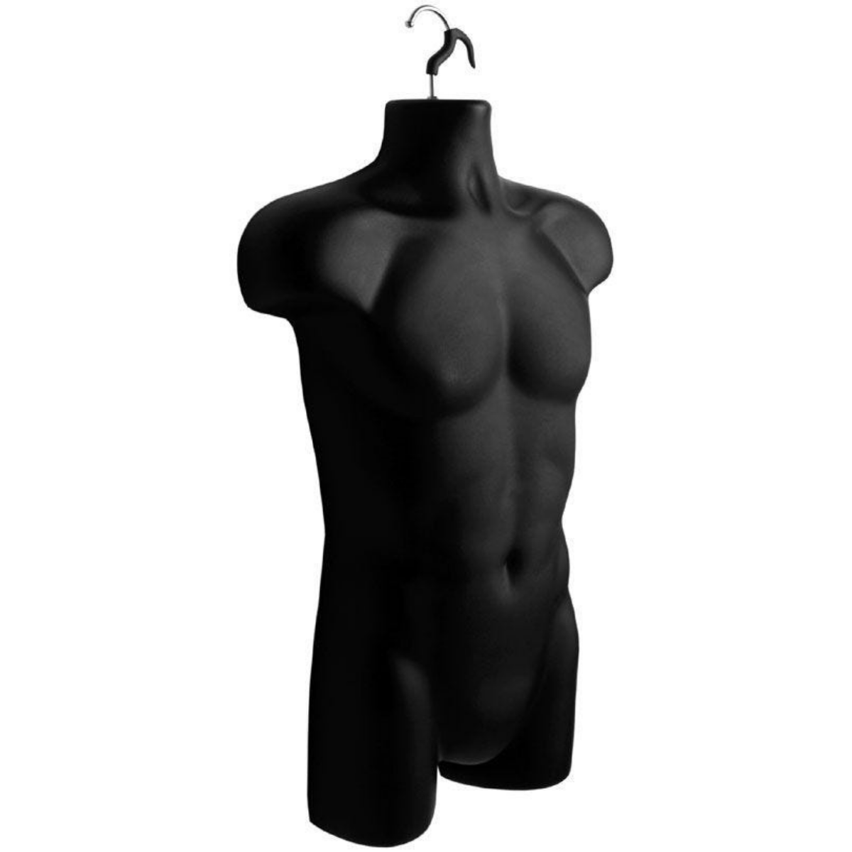 Male Hanging Torso Form - Black