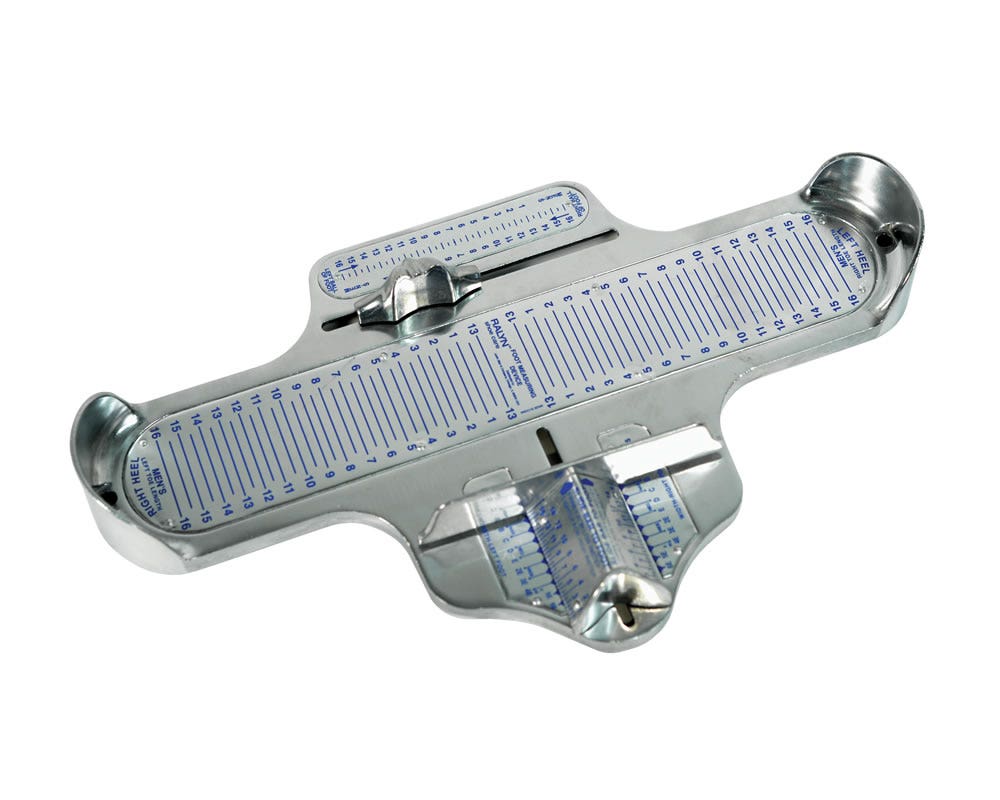 Foot Measuring Device (Men's) by Ralyn – Eddie's Hang-Up Display Ltd.