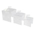 Small Square Risers | Set of 3 | Clear Acrylic