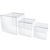 Large Square Clear Acrylic Riser Set
