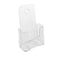 Brochure & Pamphlet Holder | 4-1/8" Wide Material | Clear - Eddie's Hang-Up Display Ltd.