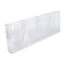 Wallmount Four Pocket Trifold Literature Holder