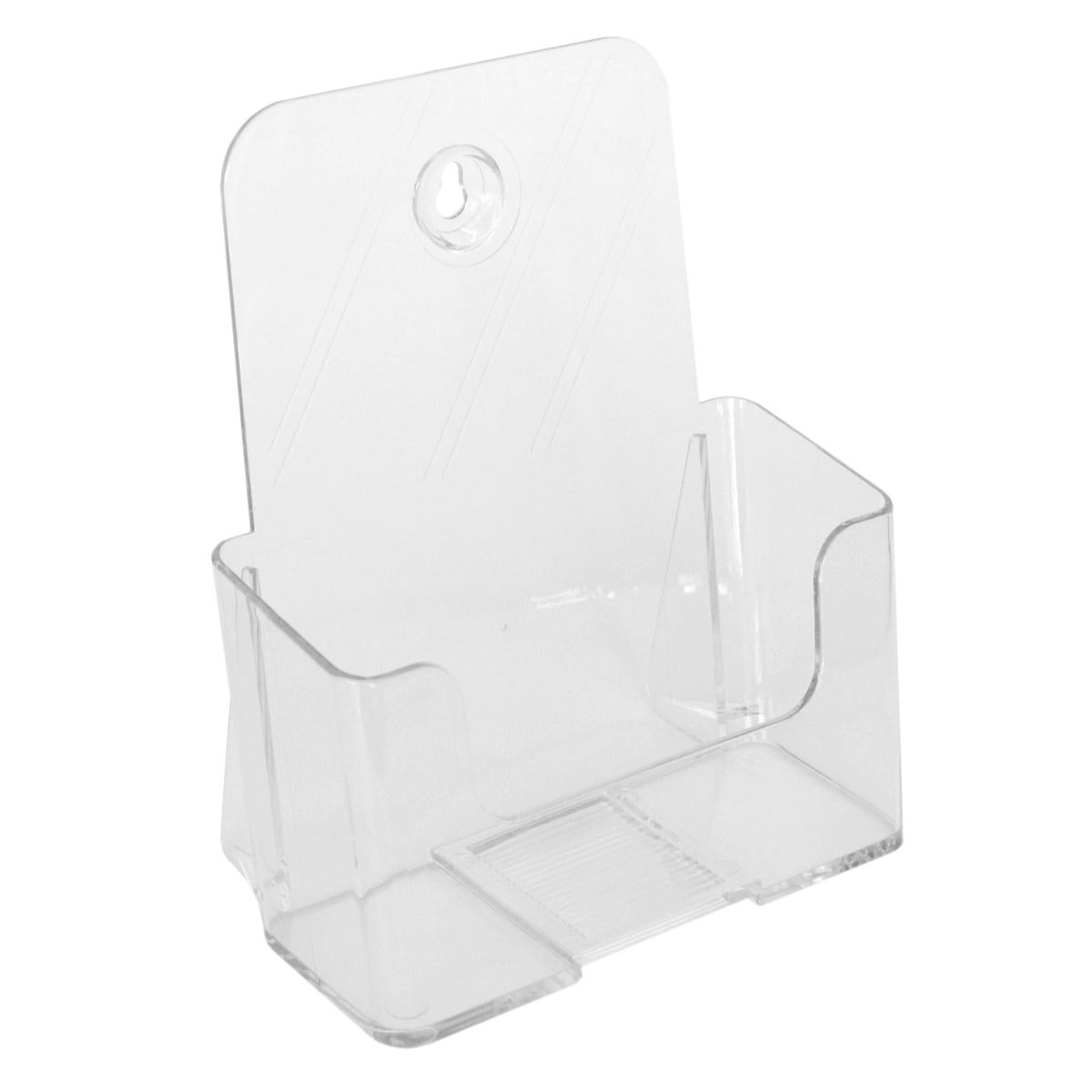 Brochure and pamphlet holder for 6-1/4