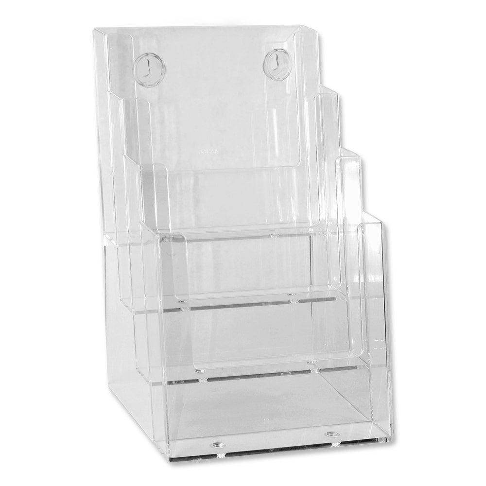 Multi-Compartment Half Page Literature Holder