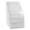 Multi-Compartment Half Page Literature Holder
