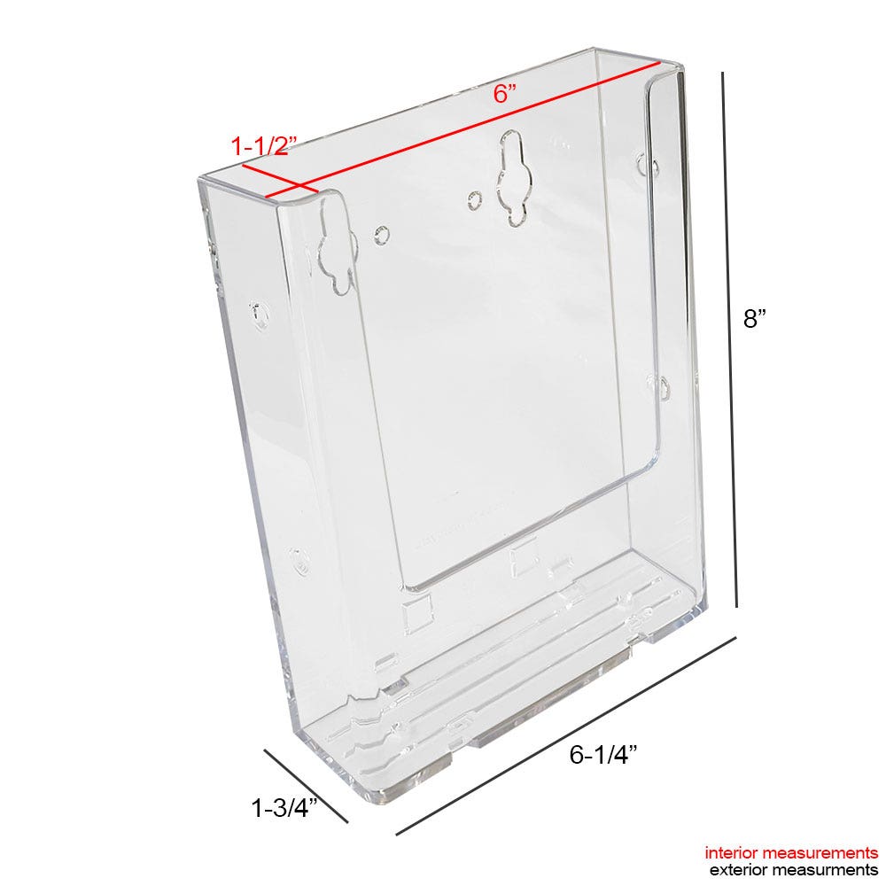 Brochure & Pamphlet Holder | 6