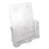 Brochure & Pamphlet Holder | 9" or 2 x 4-1/4" Wide Material | Clear - Eddie's Hang-Up Display Ltd.
