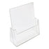 Brochure & Pamphlet Holder | Countertop | 9" Wide Material| Clear