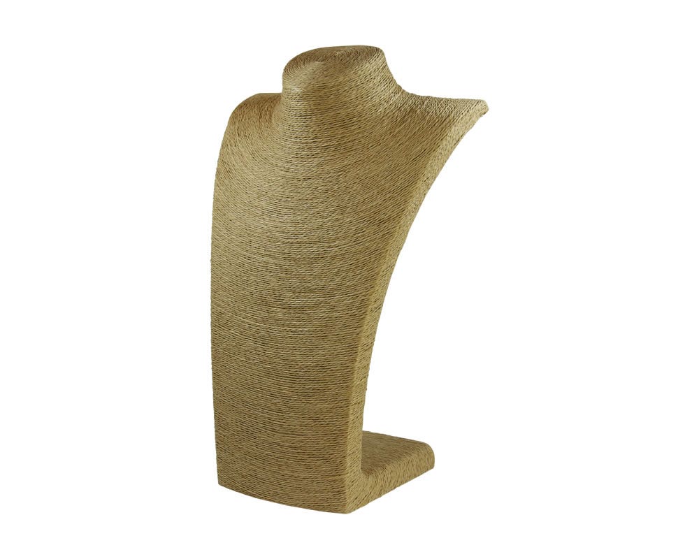 Paper Twine Bust Form - Eddie's Hang-Up Display Ltd.