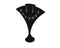 Flared Combination Pendant & Earring Stand | Black Velvet - Eddie's Hang-Up Display Ltd.