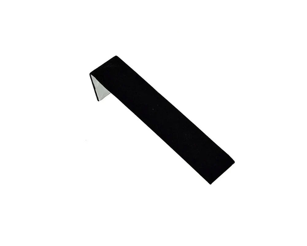 9 Rib Black Velvet Bracelet Display Ramp - Jewelry Store Display Stand 8x8.75x1.75 Inches