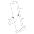 #3A Vinyl Coated Counter Display Easel - Eddie's Hang-Up Display Ltd.