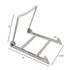 Display Easel with Clear Base & White Support
