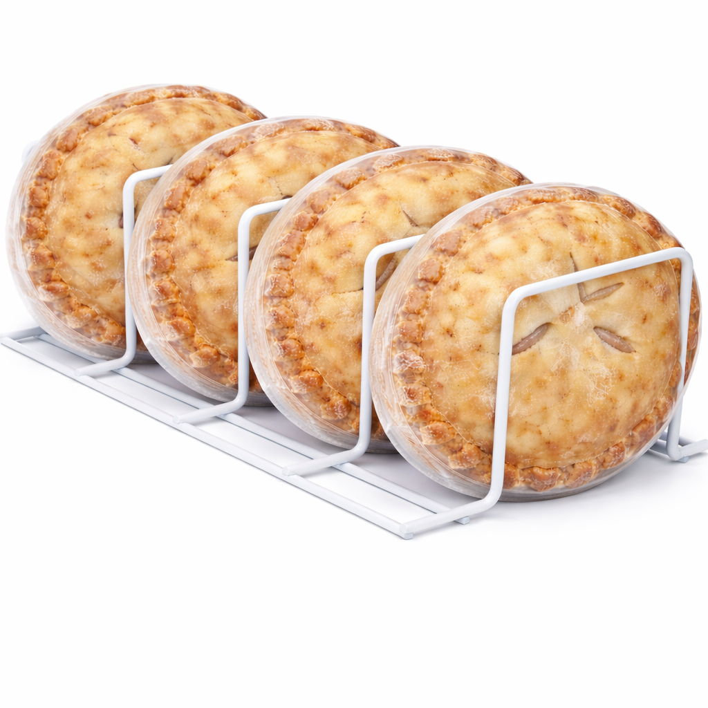 Wire Display Easel With 4 Slots | White