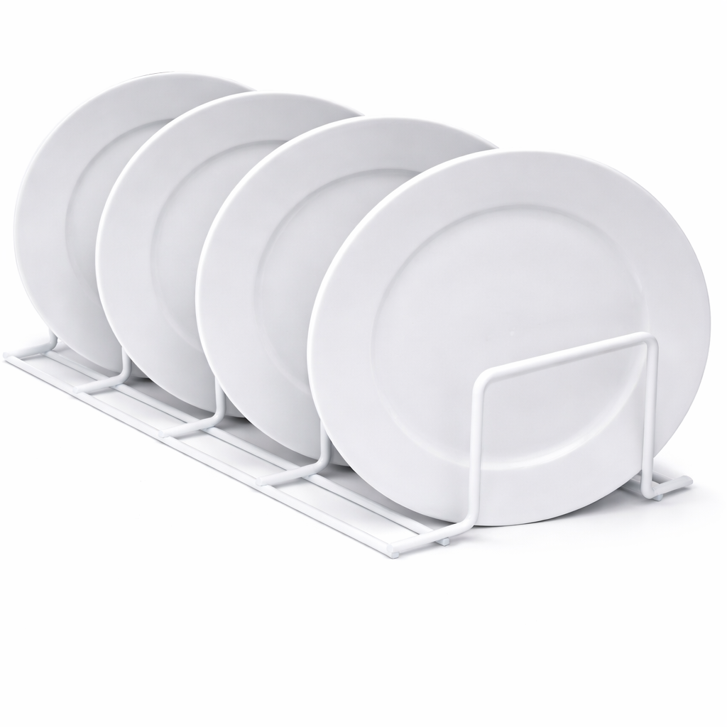 Wire Display Easel With 4 Slots | White