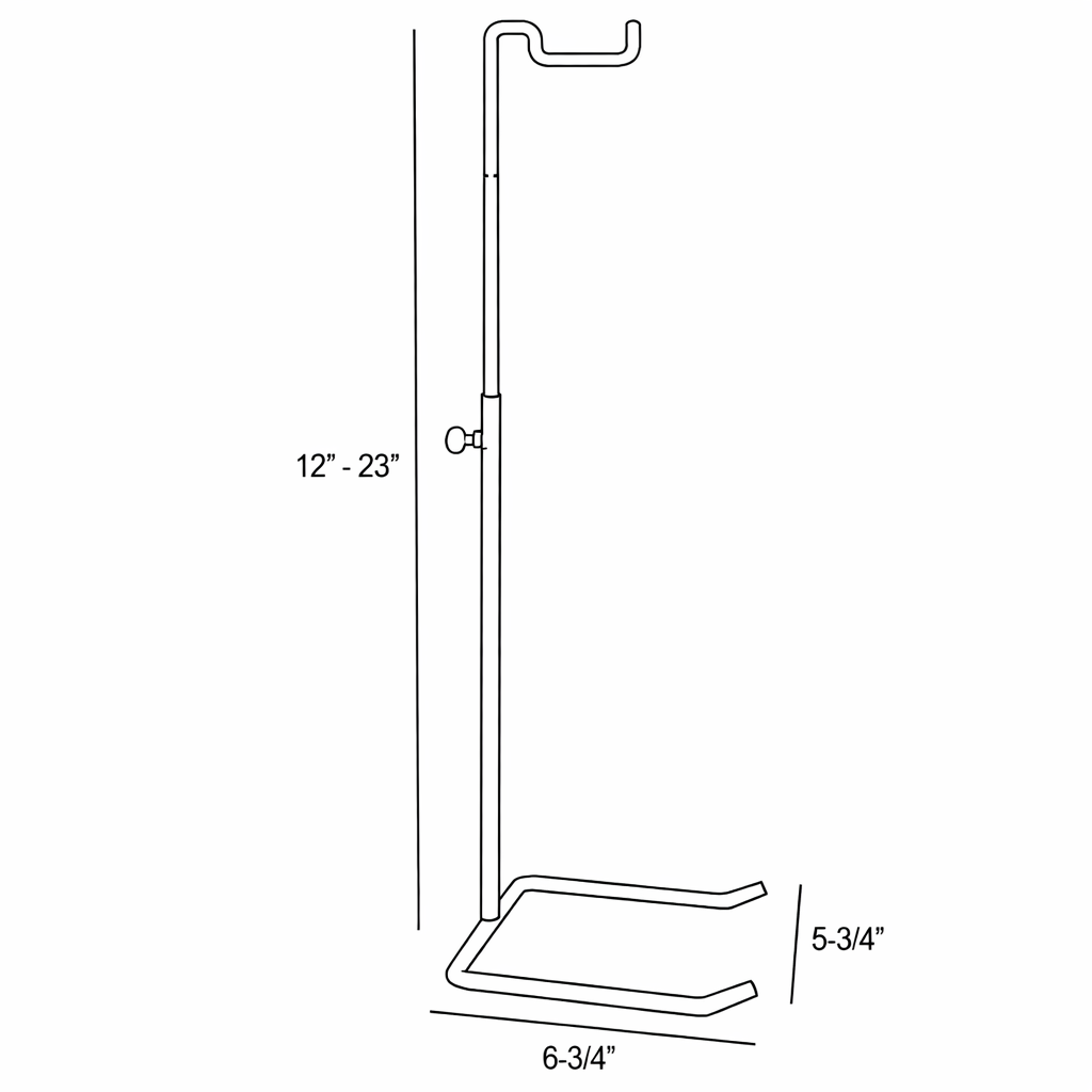 Single Handbag Counter Display | 12" - 23" High - Eddie's Hang-Up Display Ltd.