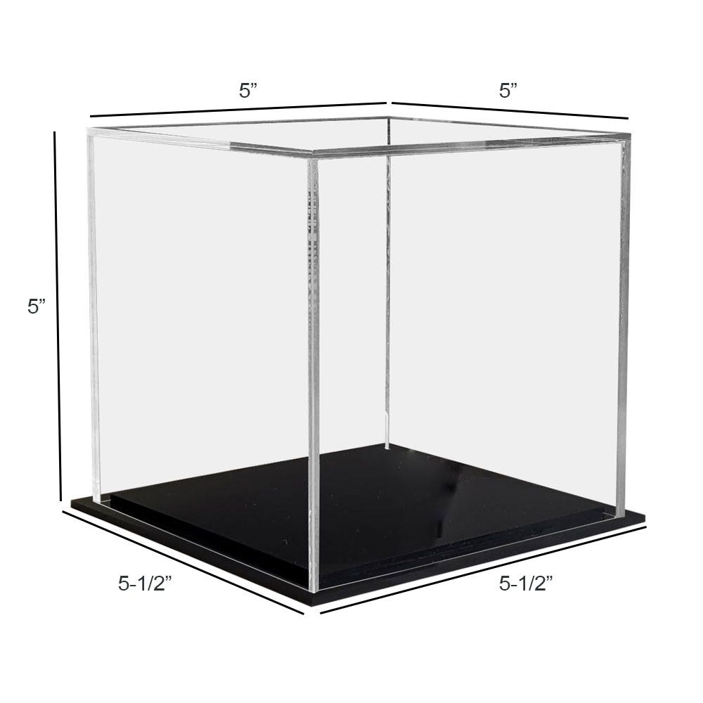 Acrylic Display Box with Black Base – Eddie's Hang-Up Display Ltd.