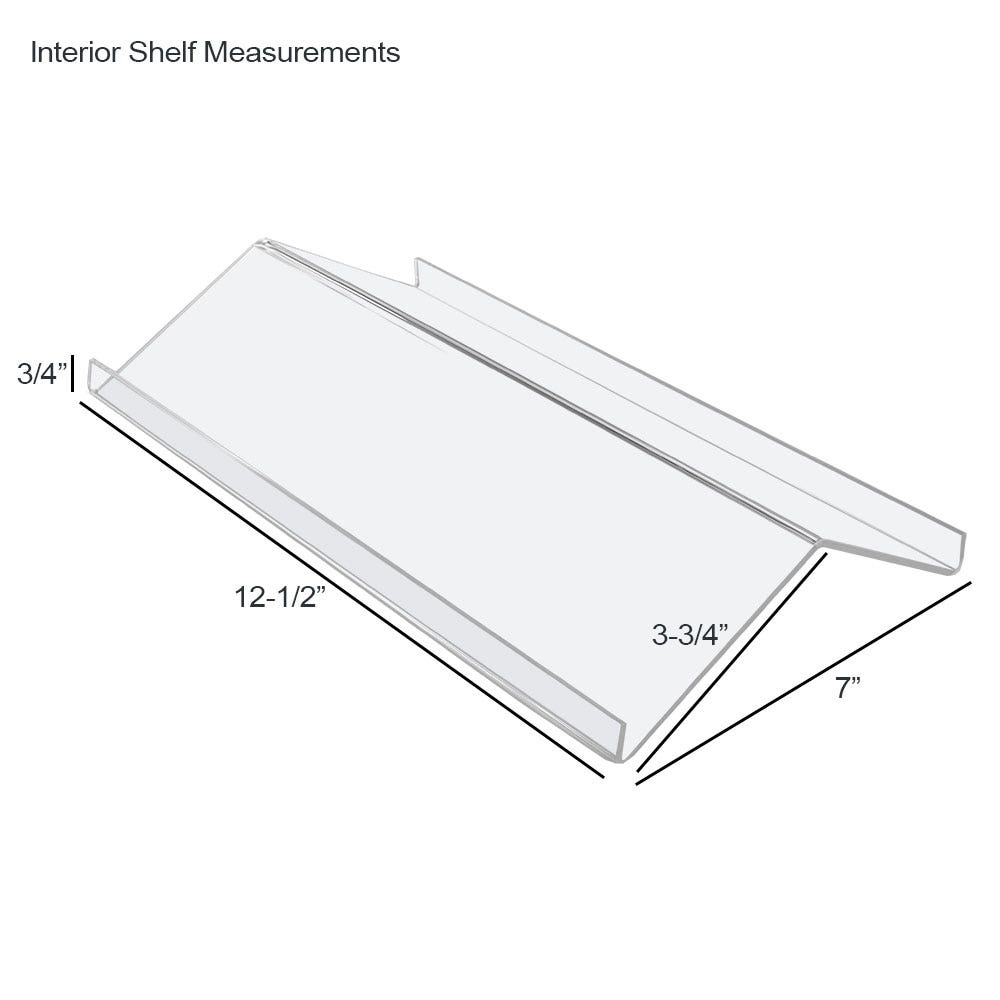 Acrylic Display Case | Rectangular & Spinning | Lockable | 4 Shelves - Eddie's Hang-Up Display Ltd.