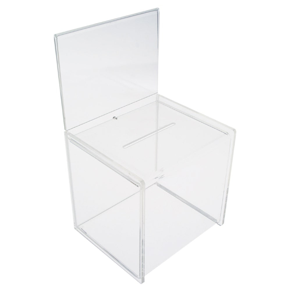 Clear Acrylic Ballot Box
