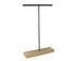 Single T Bar With Wooden Base