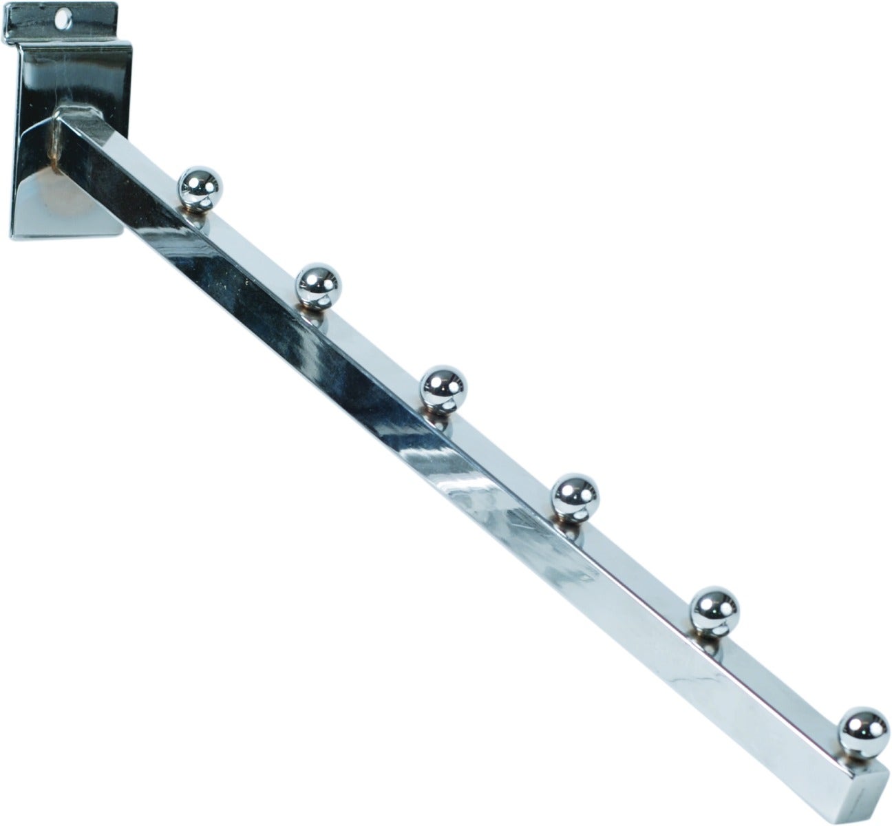 Slatwall 6 Ball Waterfall | Square - Eddie's Hang-Up Display Ltd.