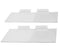 Flat Shelf for Slatwall | Clear - Eddie's Hang-Up Display Ltd.