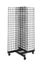 Four Way Grid Display Unit | Black - Eddie's Hang-Up Display Ltd.