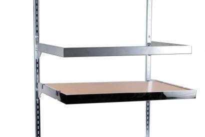 U Shaped Hangrail for Slotted Standards - Eddie's Hang-Up Display Ltd.