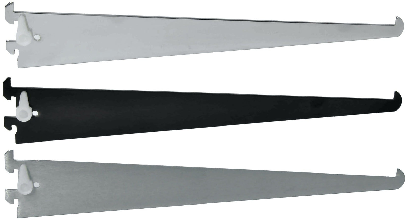 Slotted Standard Knife Shelf Brackets - Eddie's Hang-Up Display Ltd.