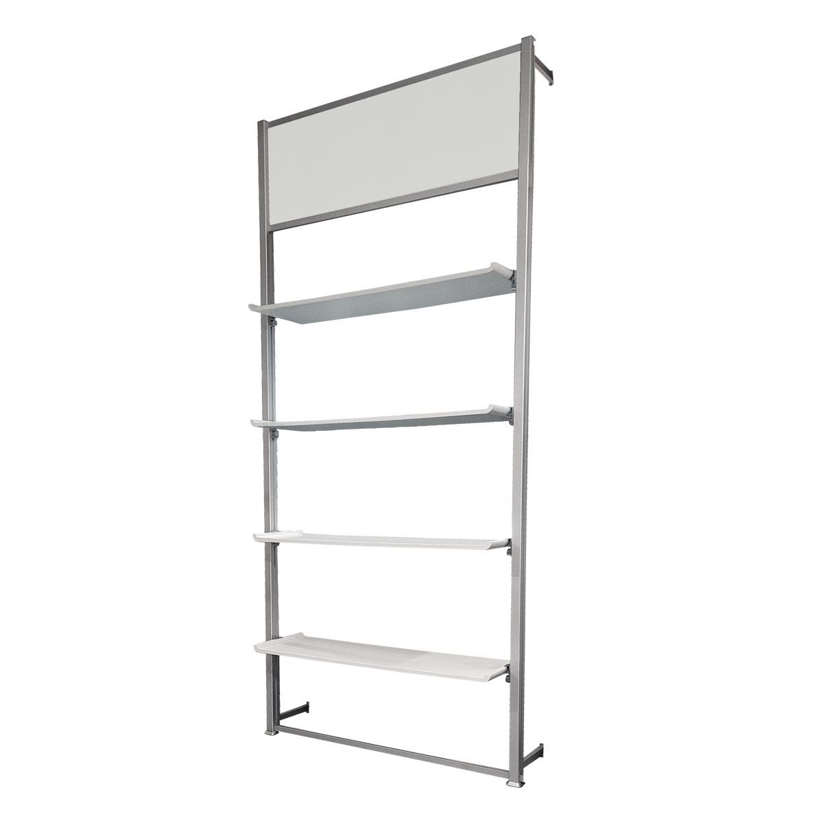 Contempo 4' Shelf Unit (CLEARANCE) - Eddie's Hang-Up Display Ltd.