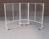 Mobile Barriers for Physical Distancing | White Semi-Gloss - Eddie's Hang-Up Display Ltd.
