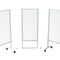 Mobile Barriers for Physical Distancing | White Semi-Gloss - Eddie's Hang-Up Display Ltd.