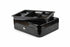 Lockable Metal Cash Box | Portable | Black - Eddie's Hang-Up Display Ltd.