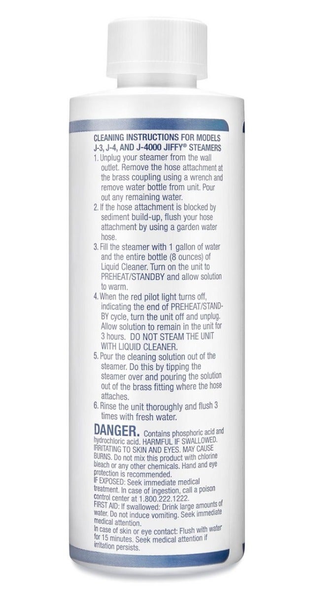 Jiffy Steamer Cleaner | 8 oz - Eddie's Hang-Up Display Ltd.