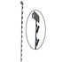 Metal Merchandising Strip with Header Plate | Black - Eddie's Hang-Up Display Ltd.