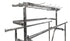 25" High Slotted Standard Upright For Double Bar Rack - Eddie's Hang-Up Display Ltd.