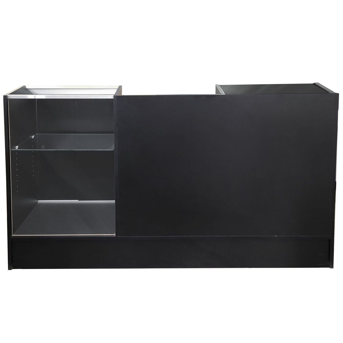 Retail Counter & Display Case Combo | 72” - Eddie's Hang-Up Display Ltd.