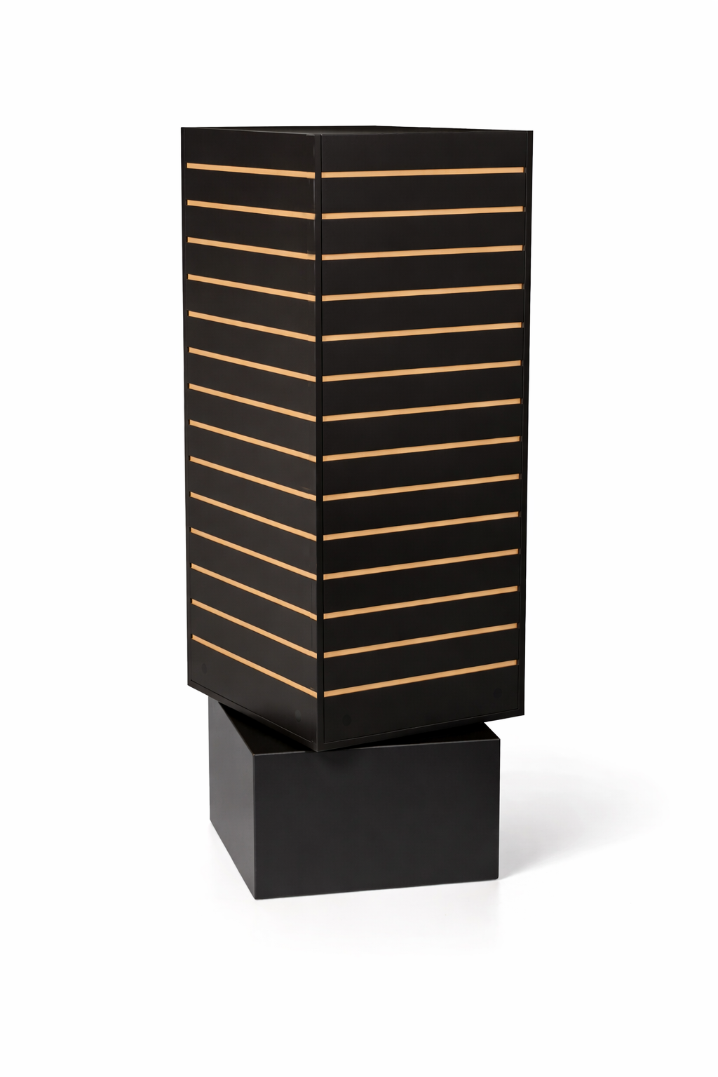 Wide Rotating Slatwall Towers - Eddie's Hang-Up Display Ltd.