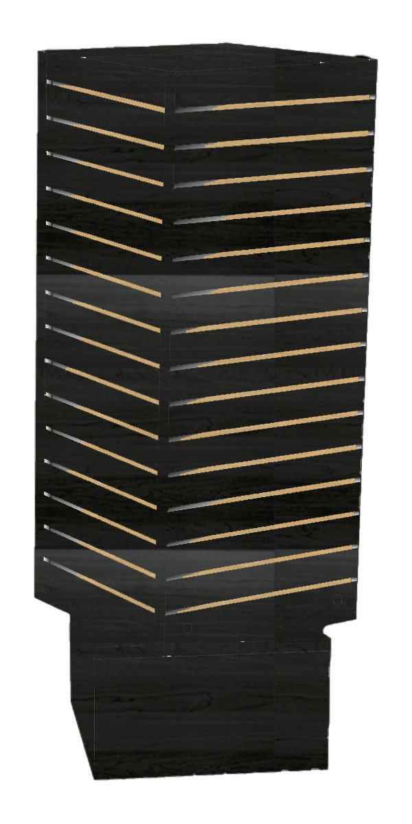 Wide Rotating Slatwall Towers - Eddie's Hang-Up Display Ltd.