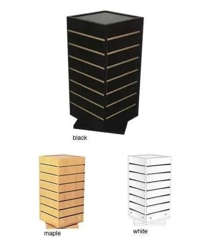 Countertop Rotating Slatwall Towers - Eddie's Hang-Up Display Ltd.